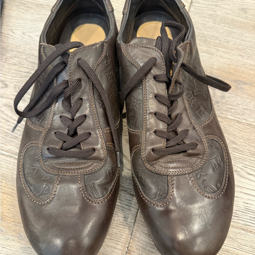 Louis Vuitton Dark Brown Men's Sneakers